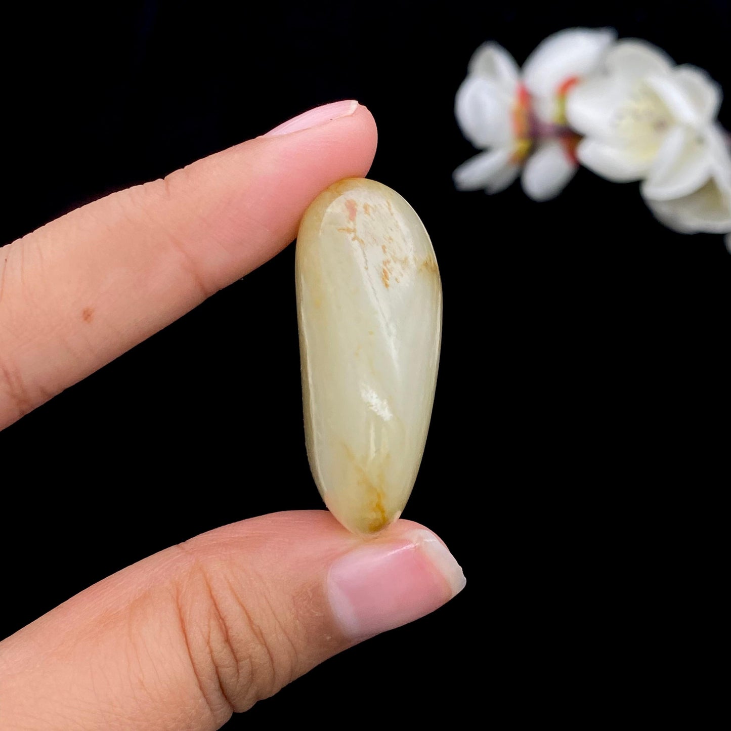 和田玉洒金皮籽料挂件(27.5g)