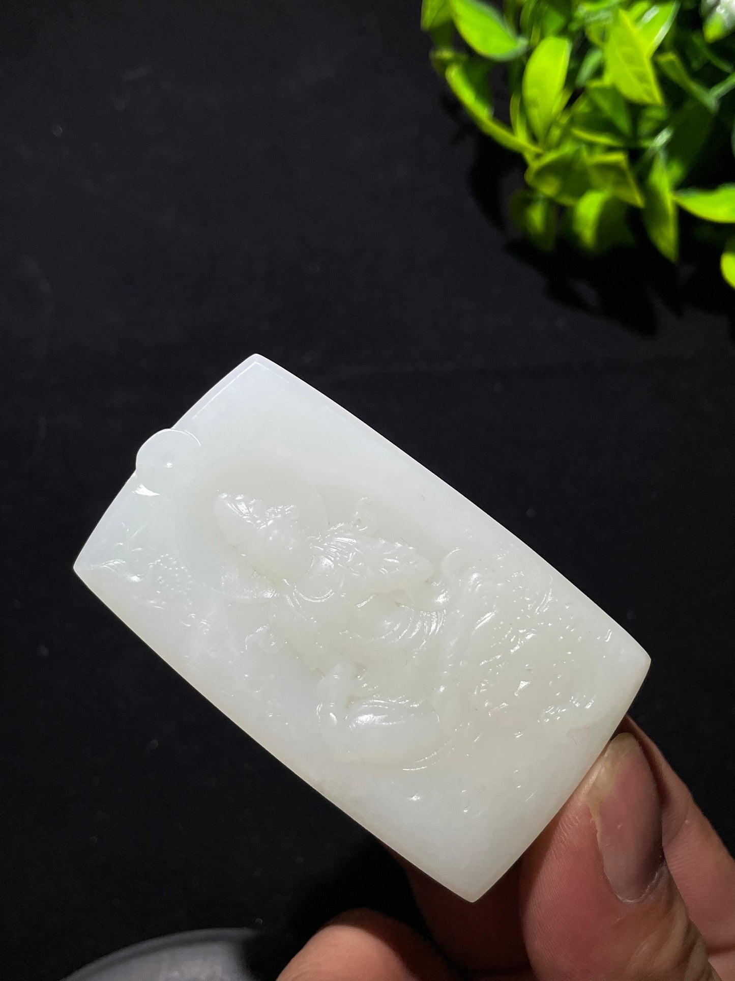 和田白玉文殊菩萨(69.2g)