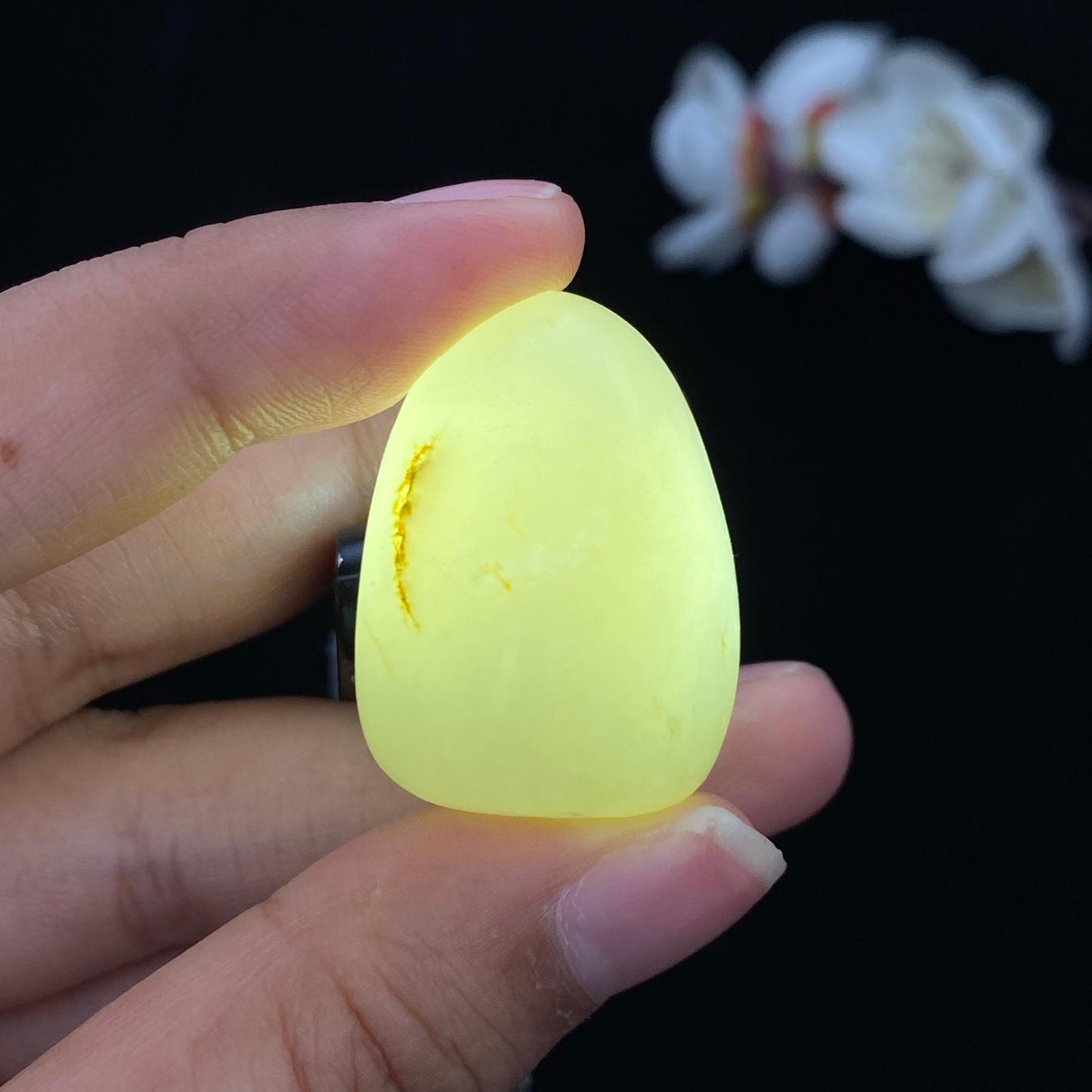 和田玉-白玉籽料原石(22g)