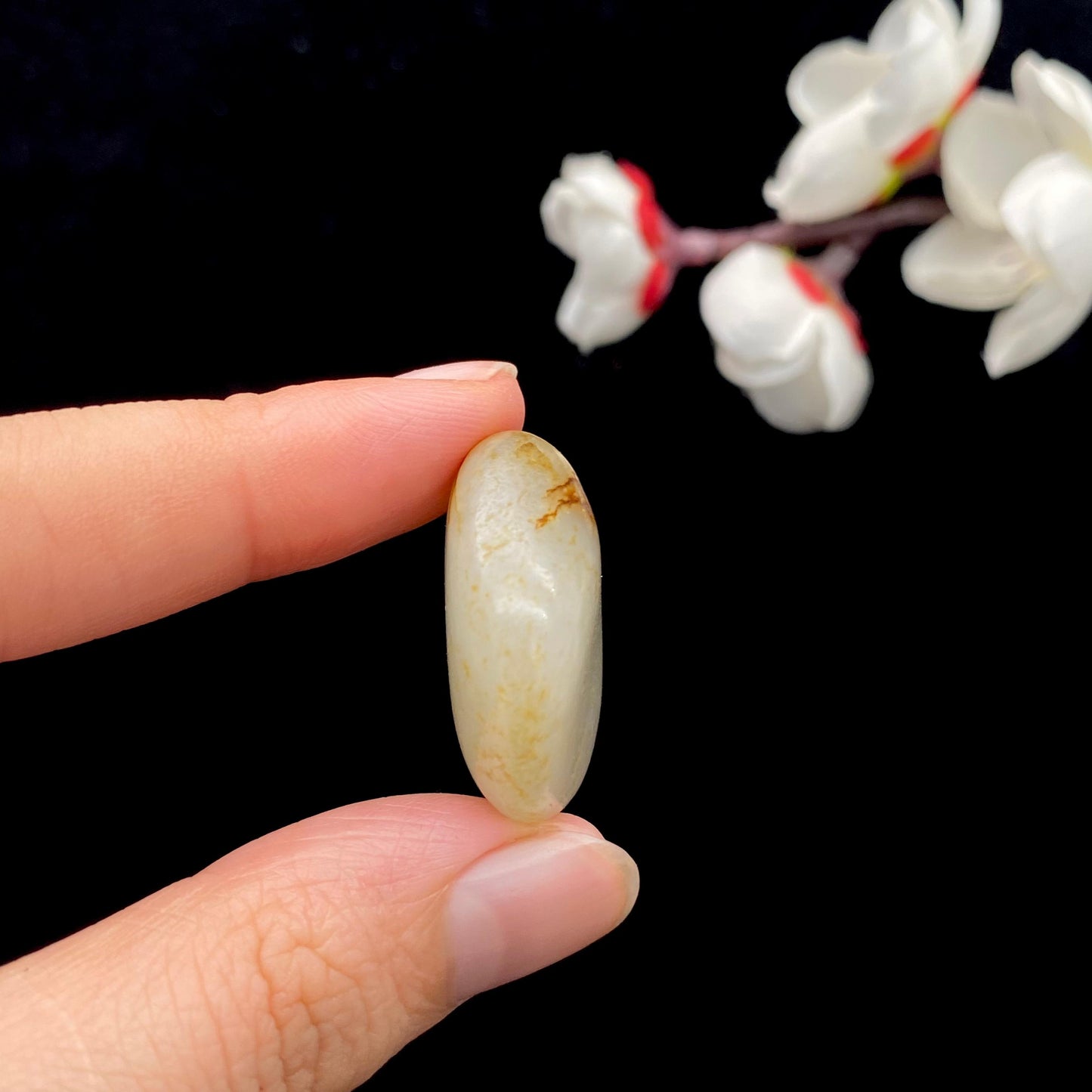 和田玉洒金皮籽料原石(12.5g)