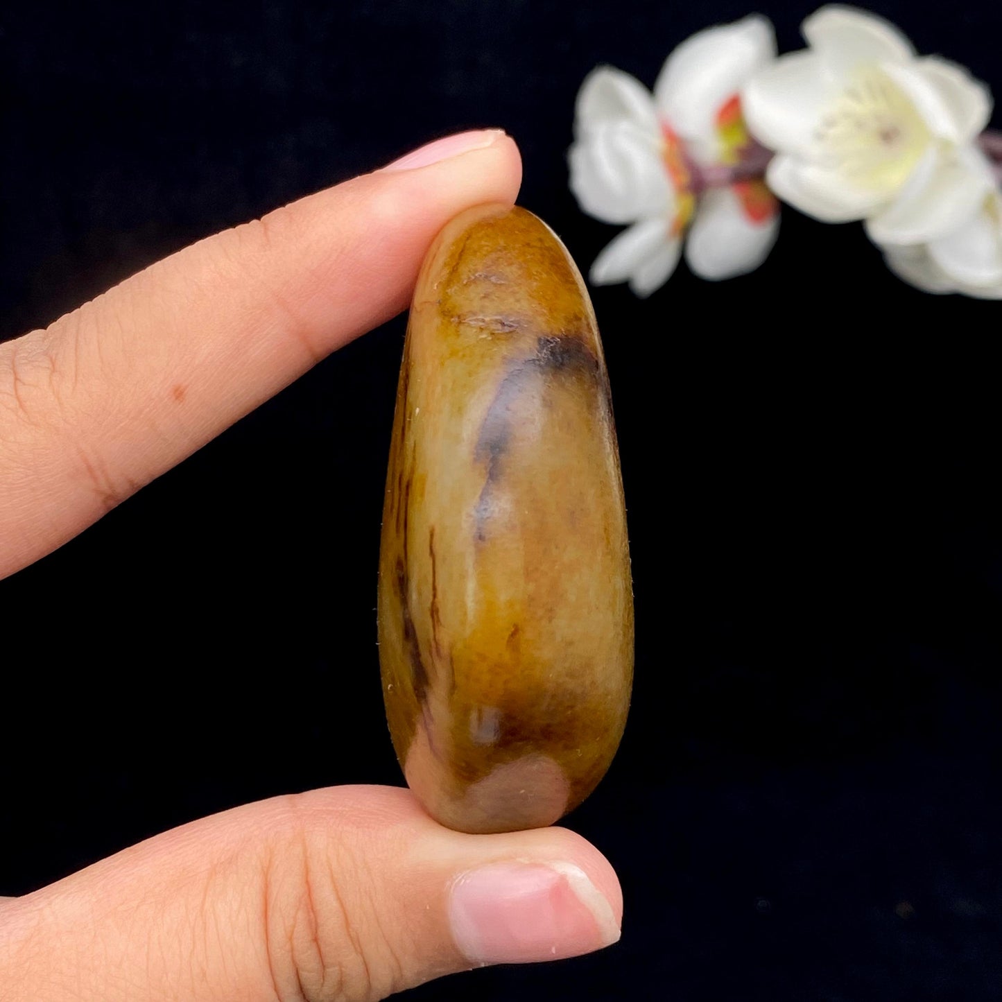 和田玉红皮籽料男士挂件(78.4g)