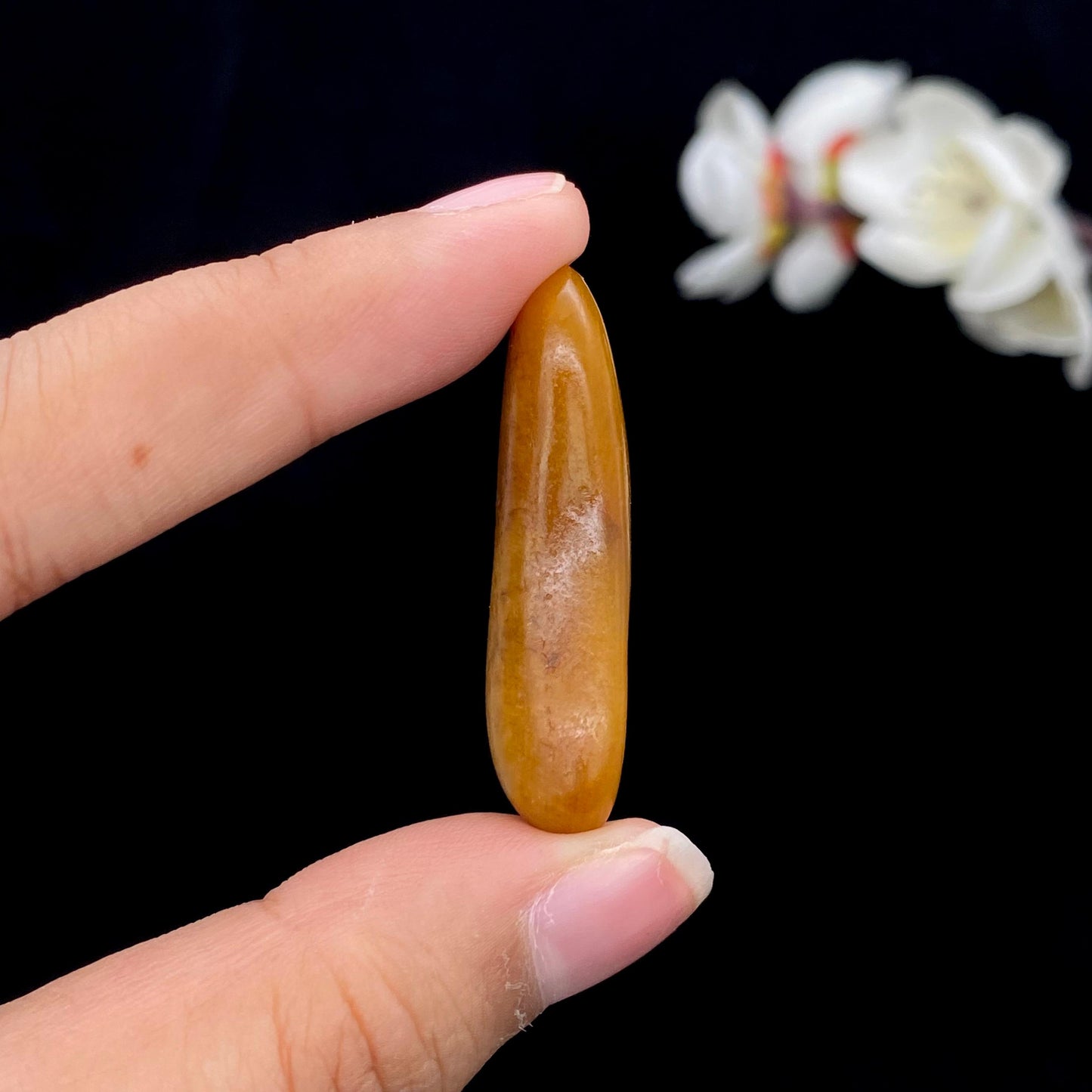 和田玉黄沁皮籽料原石(12.5g)