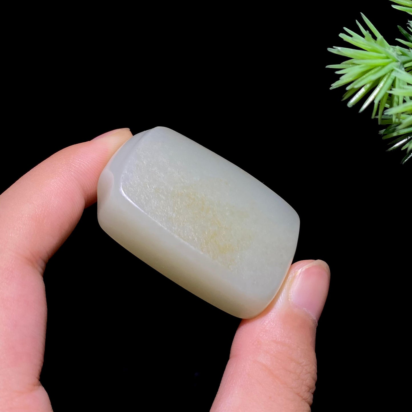 和田玉籽料无事牌(47.0g)