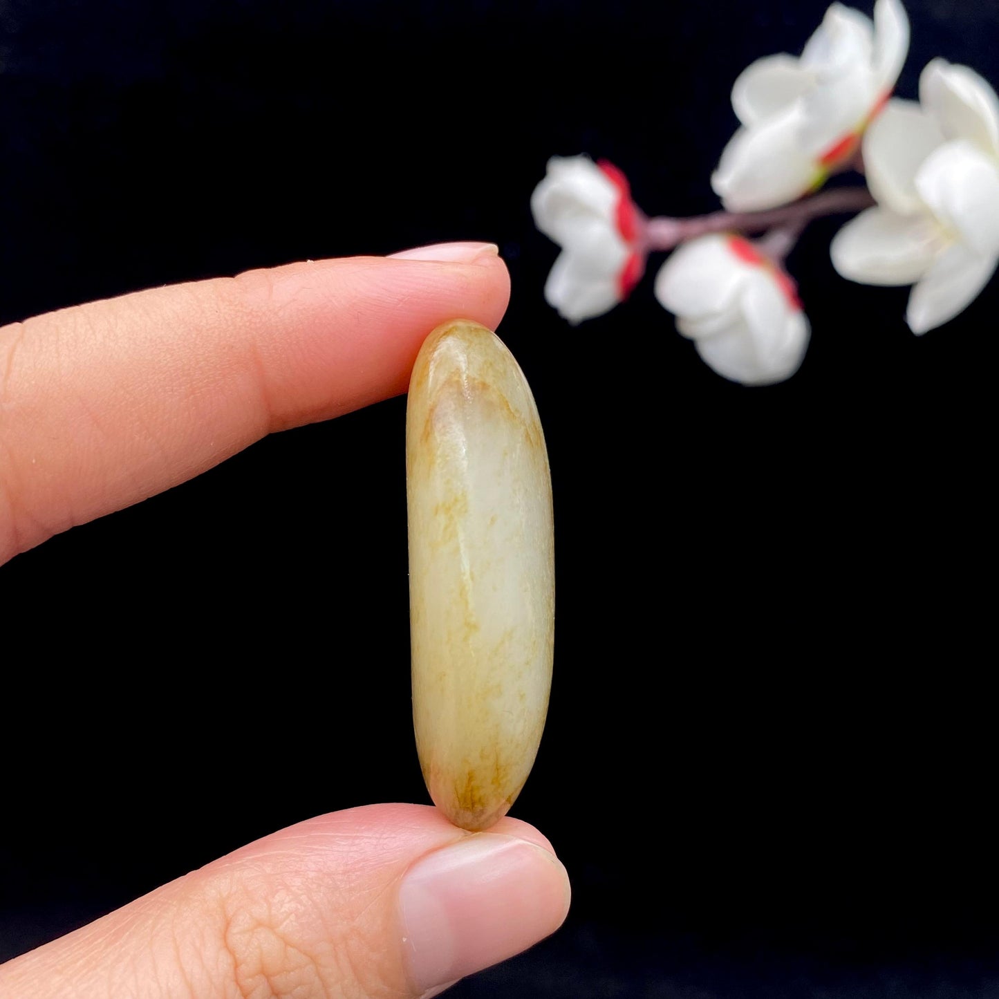 和田玉洒金皮籽料原石(20.2g)