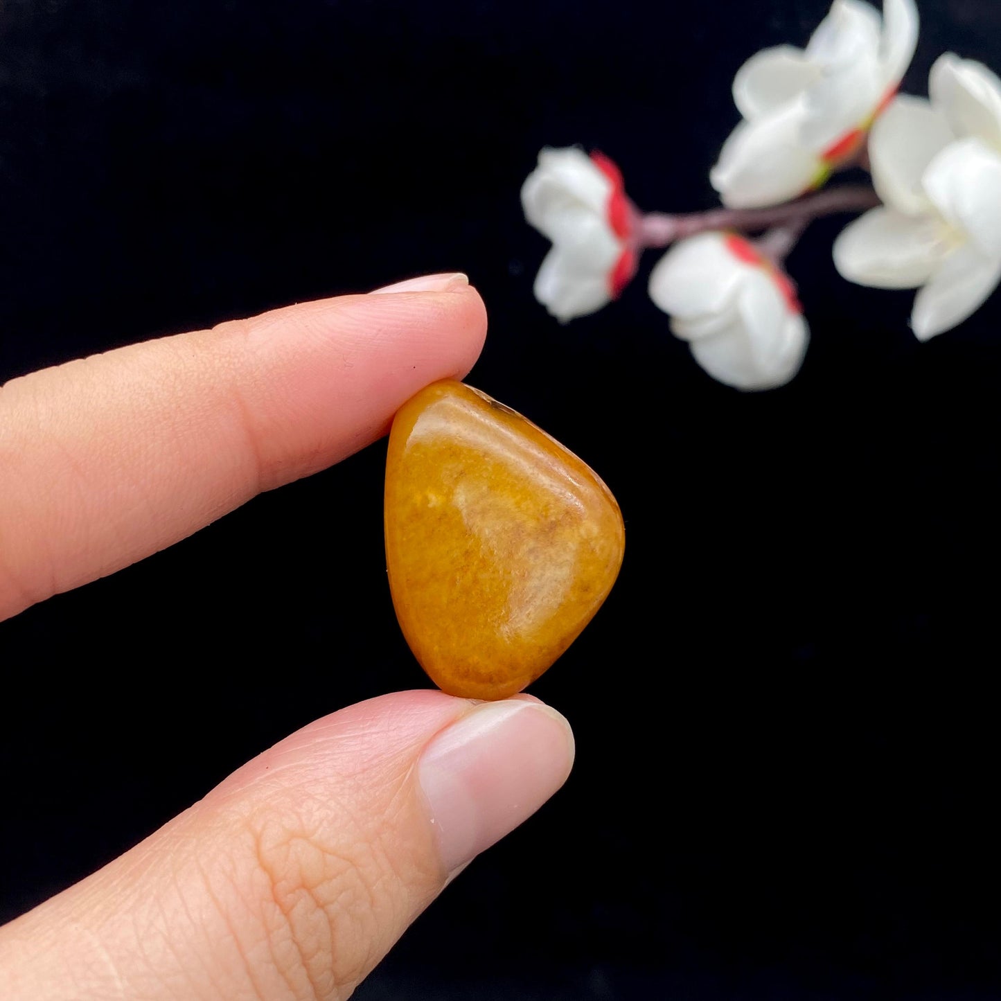 和田玉黄沁皮籽料原石(9g)