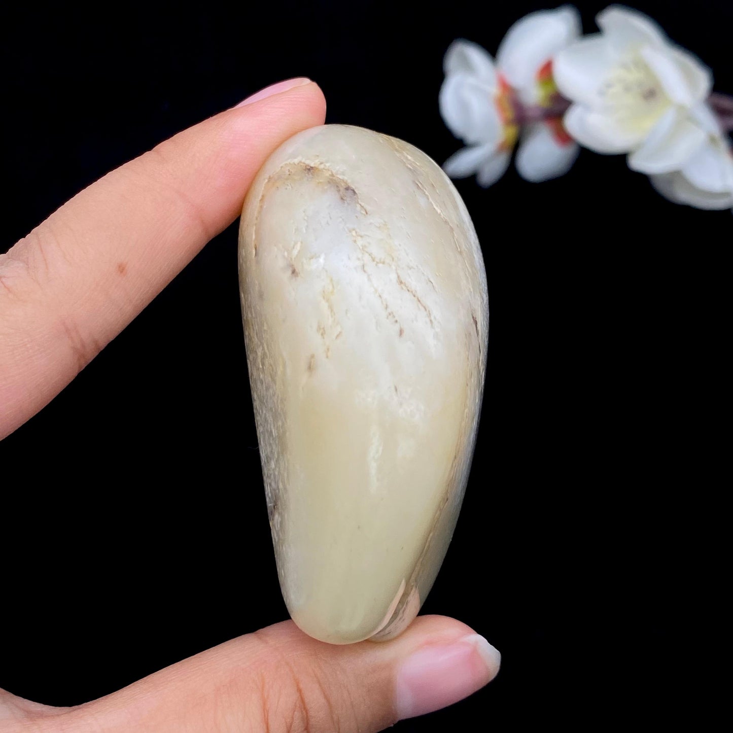 和田玉糖籽料原石(146.1g)