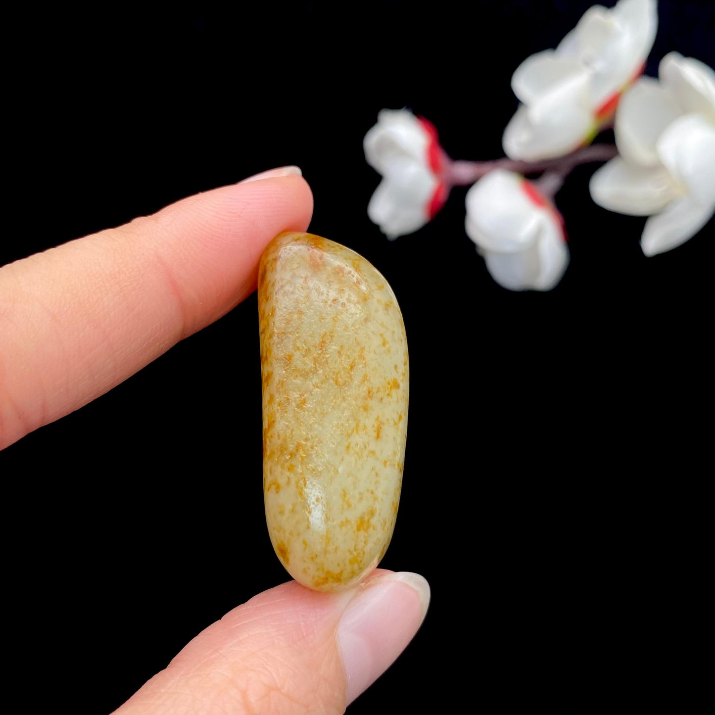 和田玉洒金皮籽料原石(23.3g)