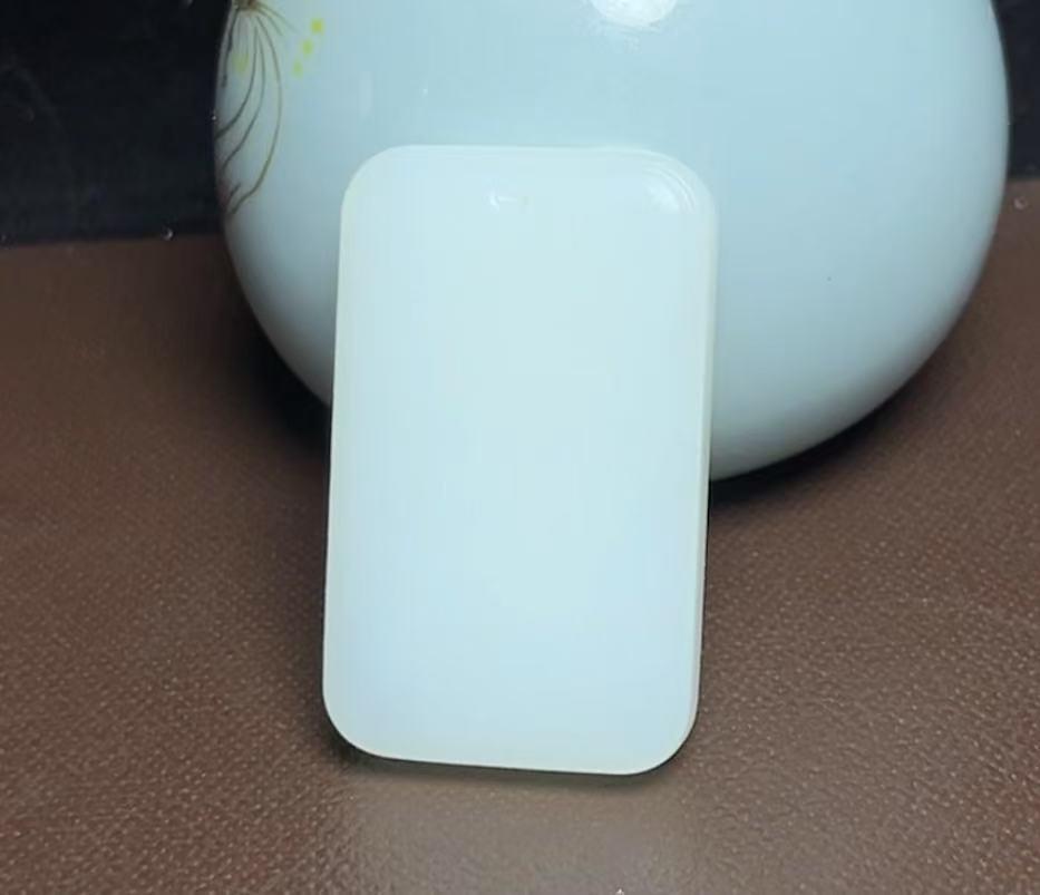 和田羊脂玉平安无事牌(44.2g)