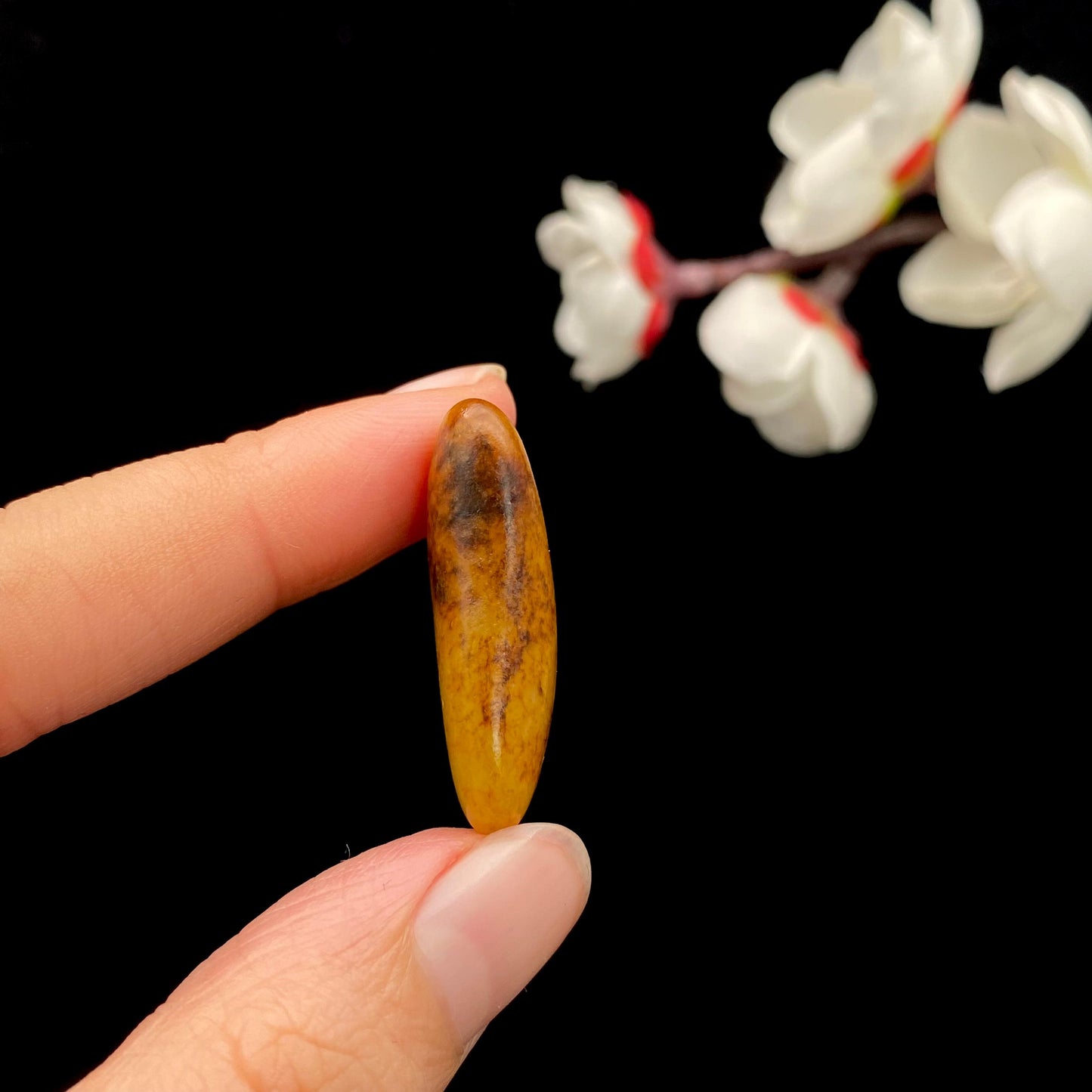 和田玉洒金皮籽料吊坠籽(7.7g)