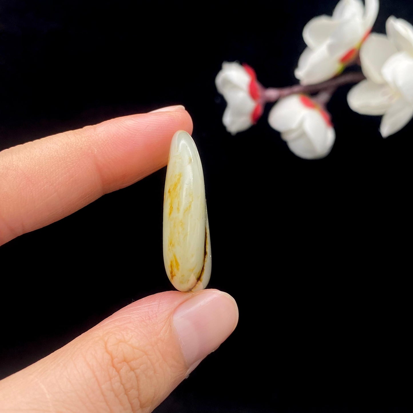 和田玉洒金皮籽料原石(12g)