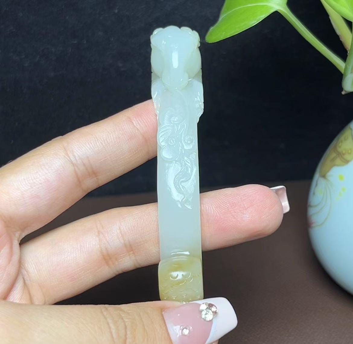新疆和田玉且末糖料样样如意(22.8g)