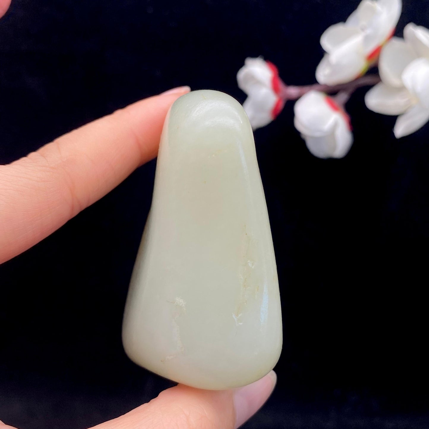 和田玉洒金皮籽料原石(138.3g)
