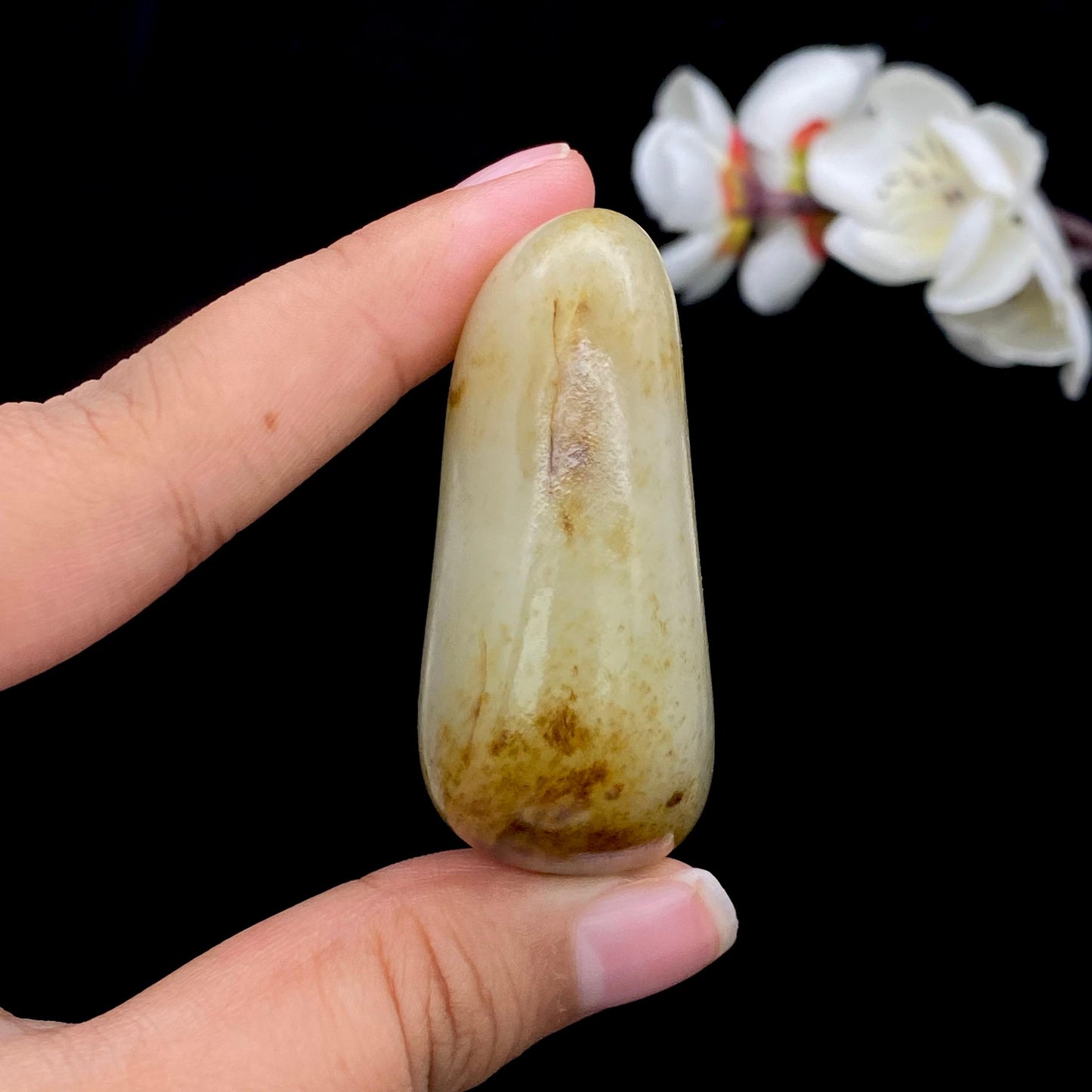 和田玉洒金皮籽料男士挂件(81.4g)