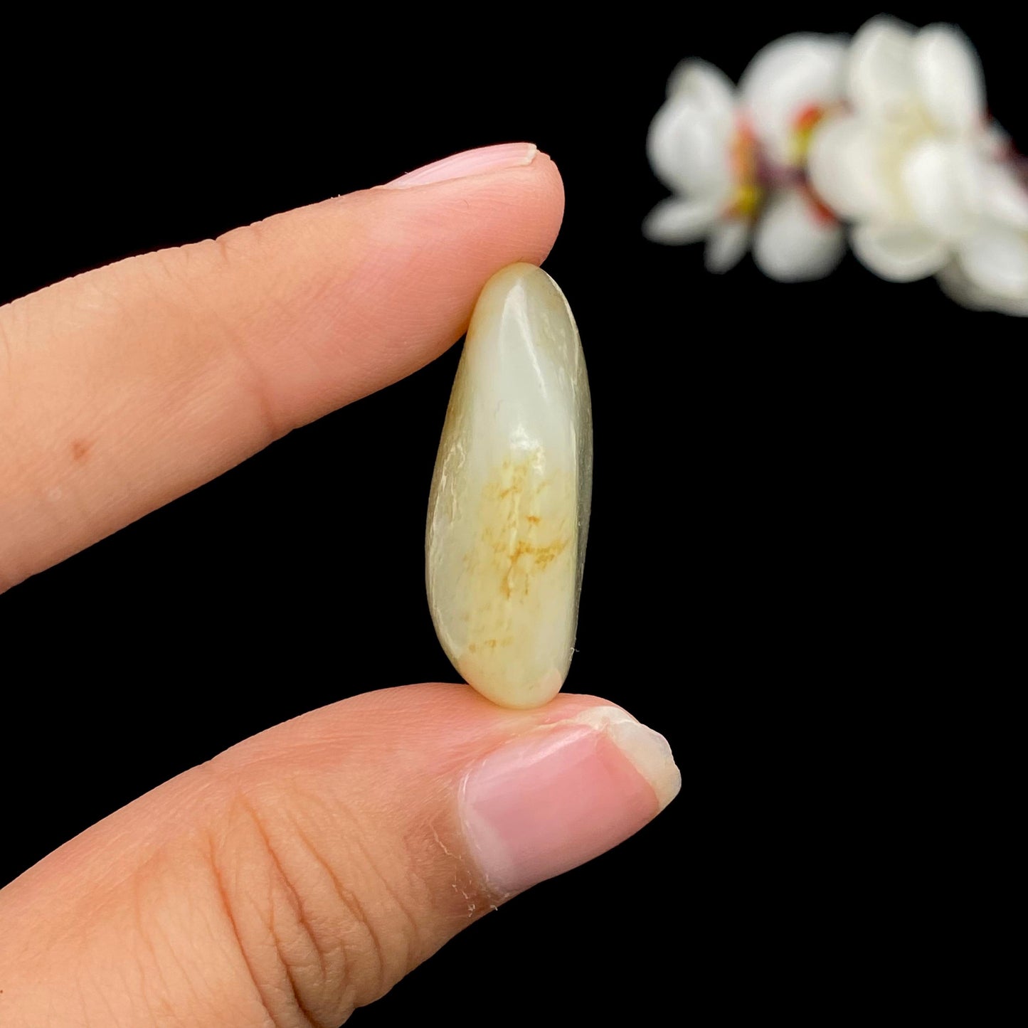 和田玉洒金皮籽料吊坠籽(10.9g)