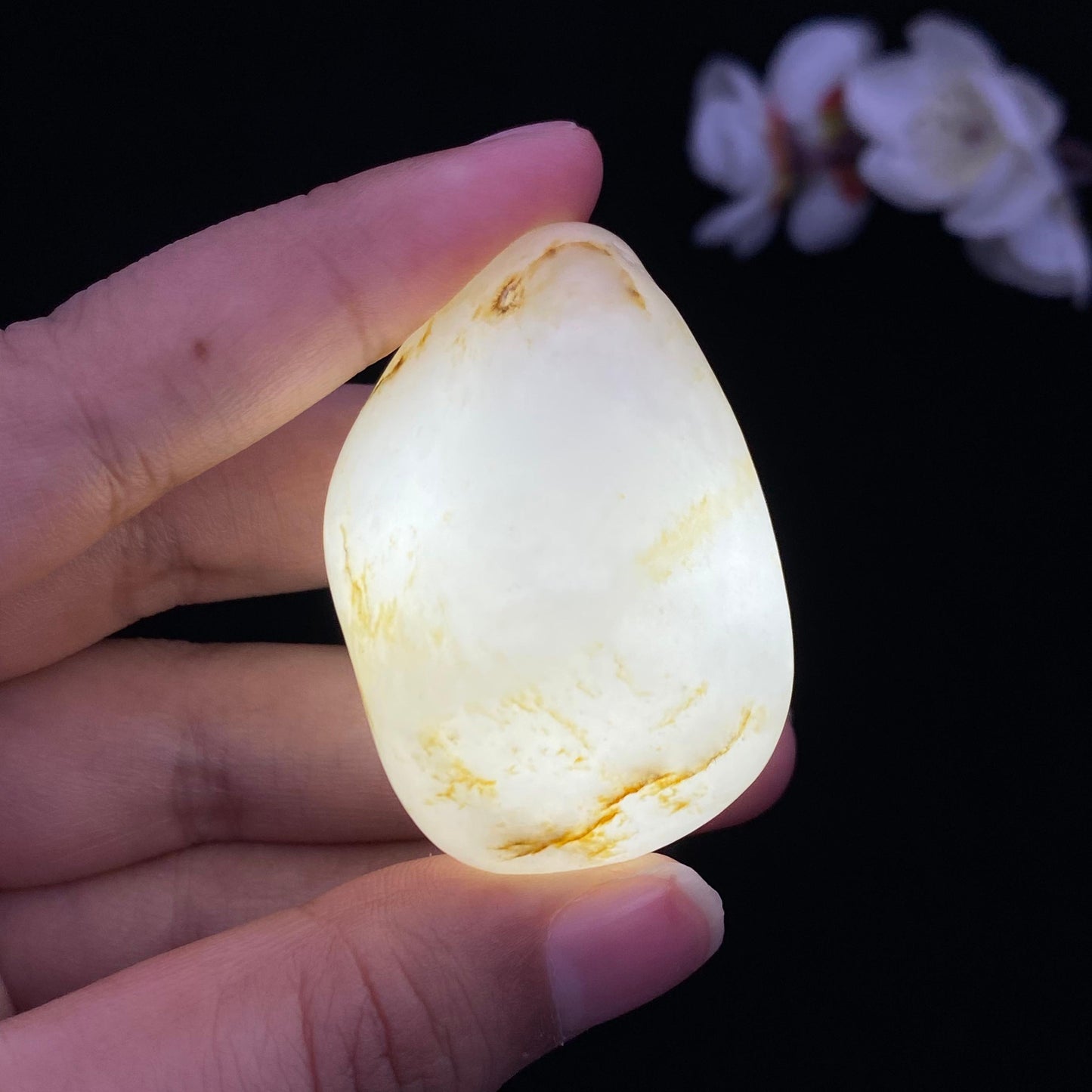 和田玉洒金皮籽料男士挂件(56.4g)