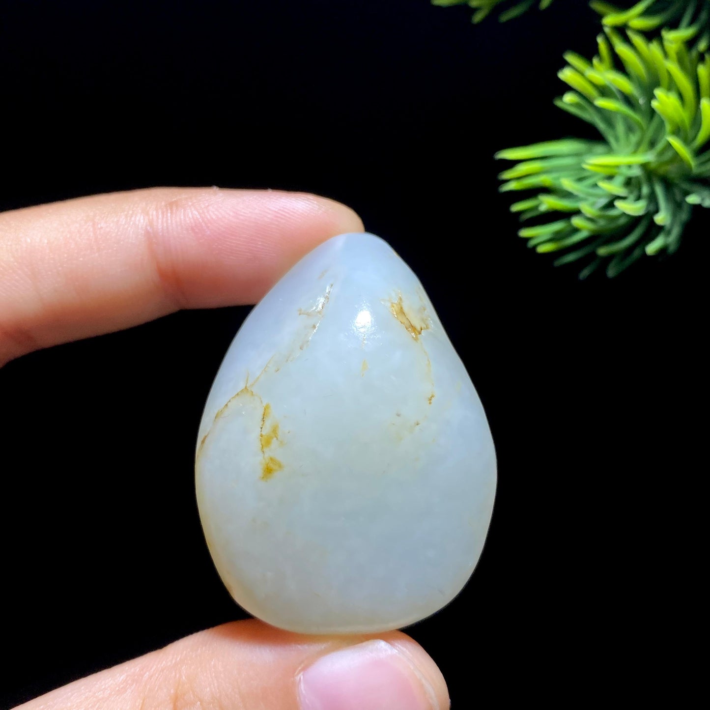 和田玉籽料喜事连连(27.0g)