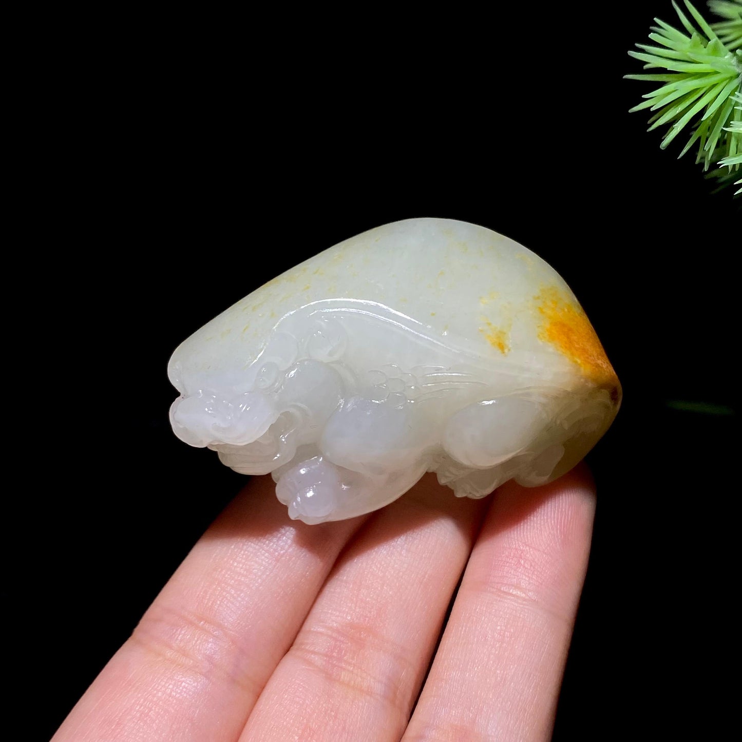 和田玉籽料貔貅(60.5g)