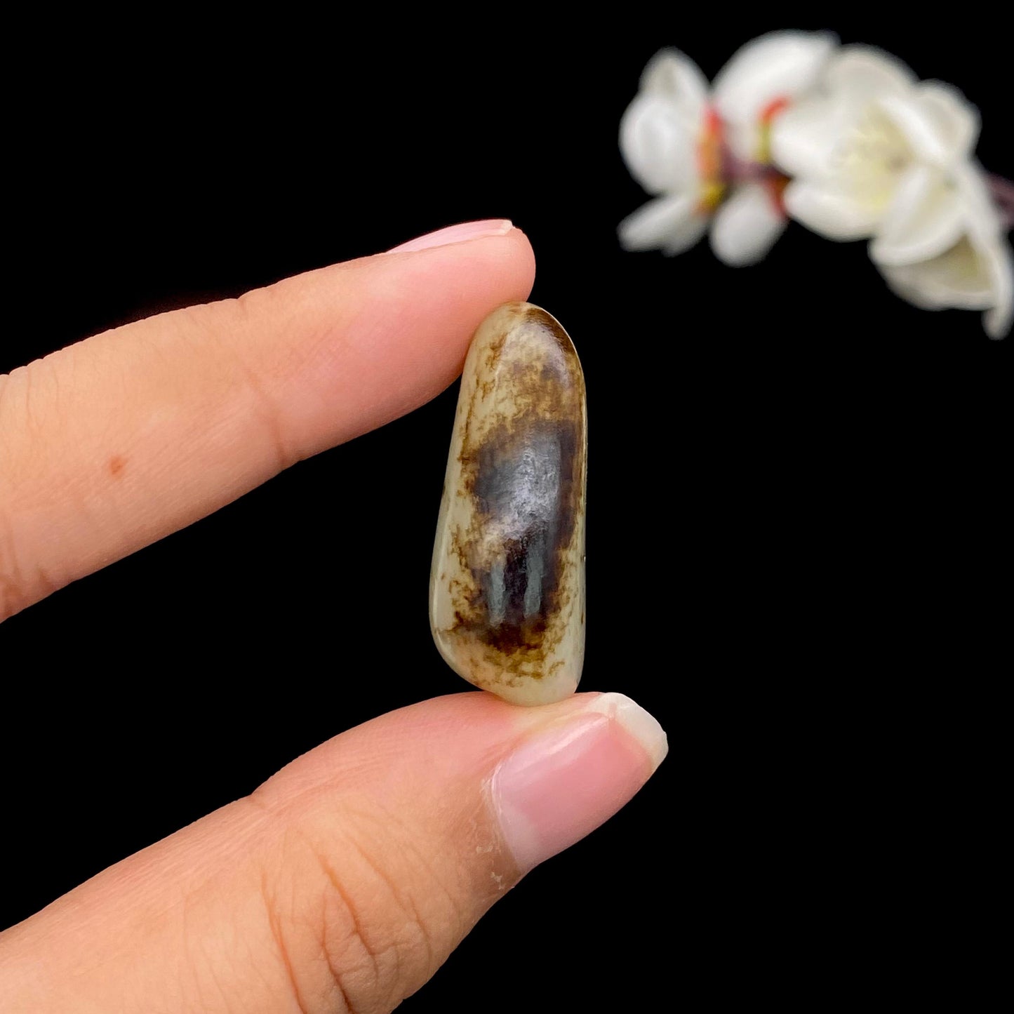 和田玉秋梨皮籽料吊坠籽(11.5g)