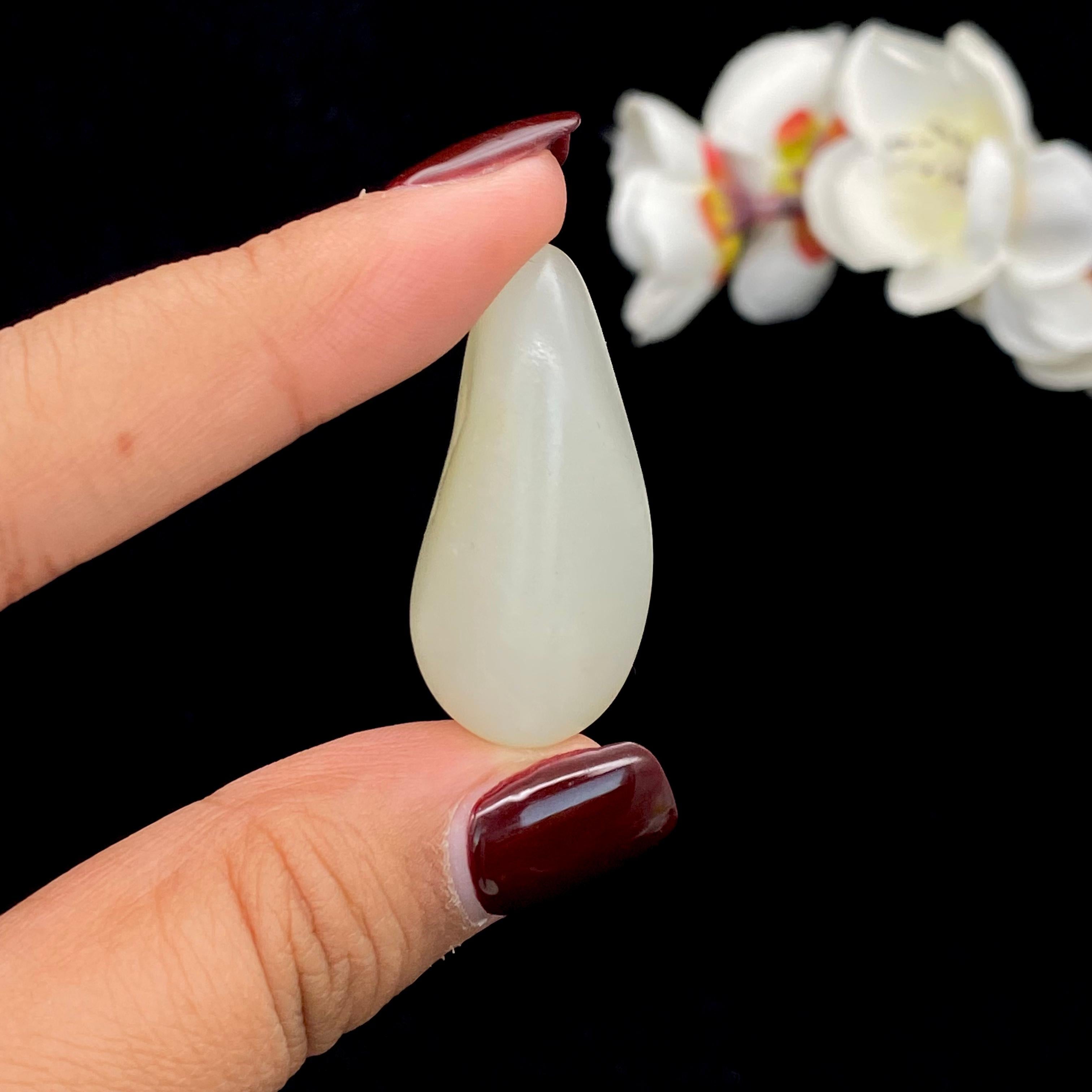 和田玉-白玉籽料原石(11.7g)