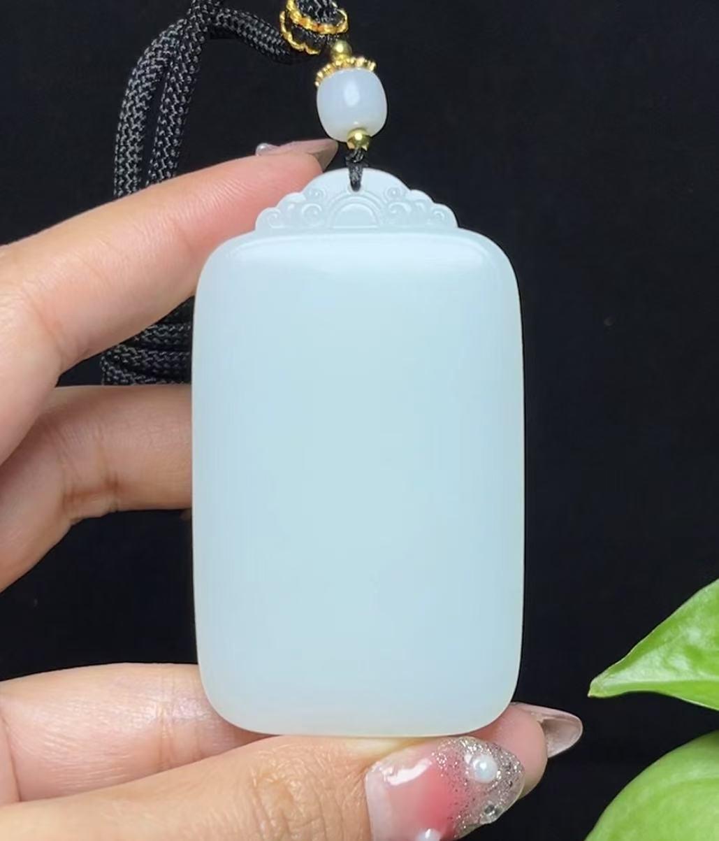 和田羊脂玉观音(79.2g)