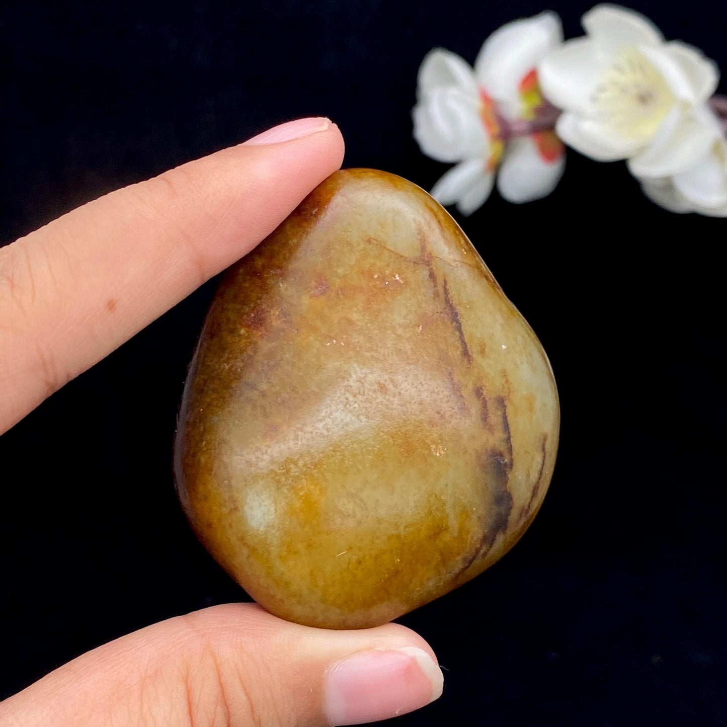 和田玉红皮籽料男士挂件(78.4g)