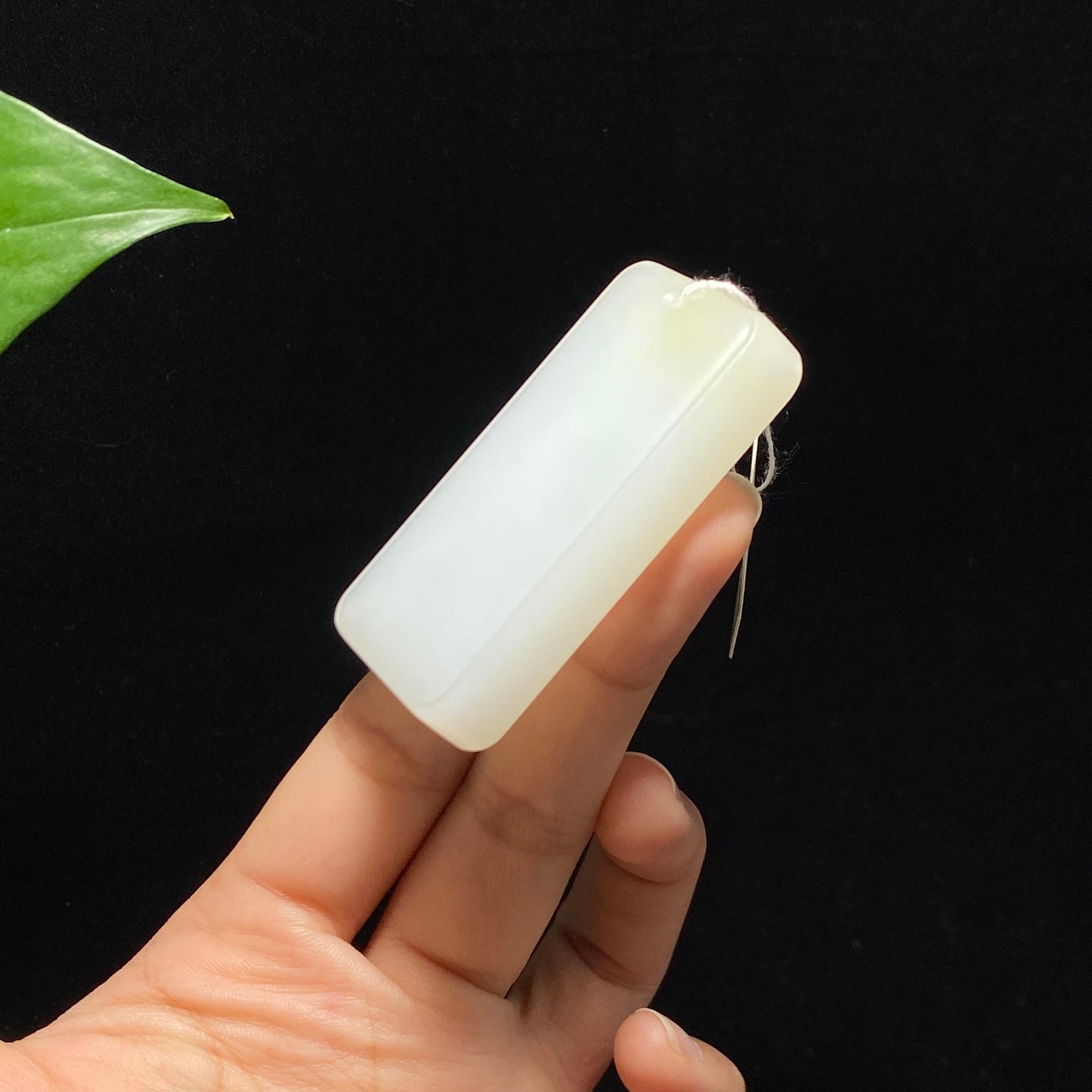 新疆精品且末糖白玉平安无事牌(53.3g)