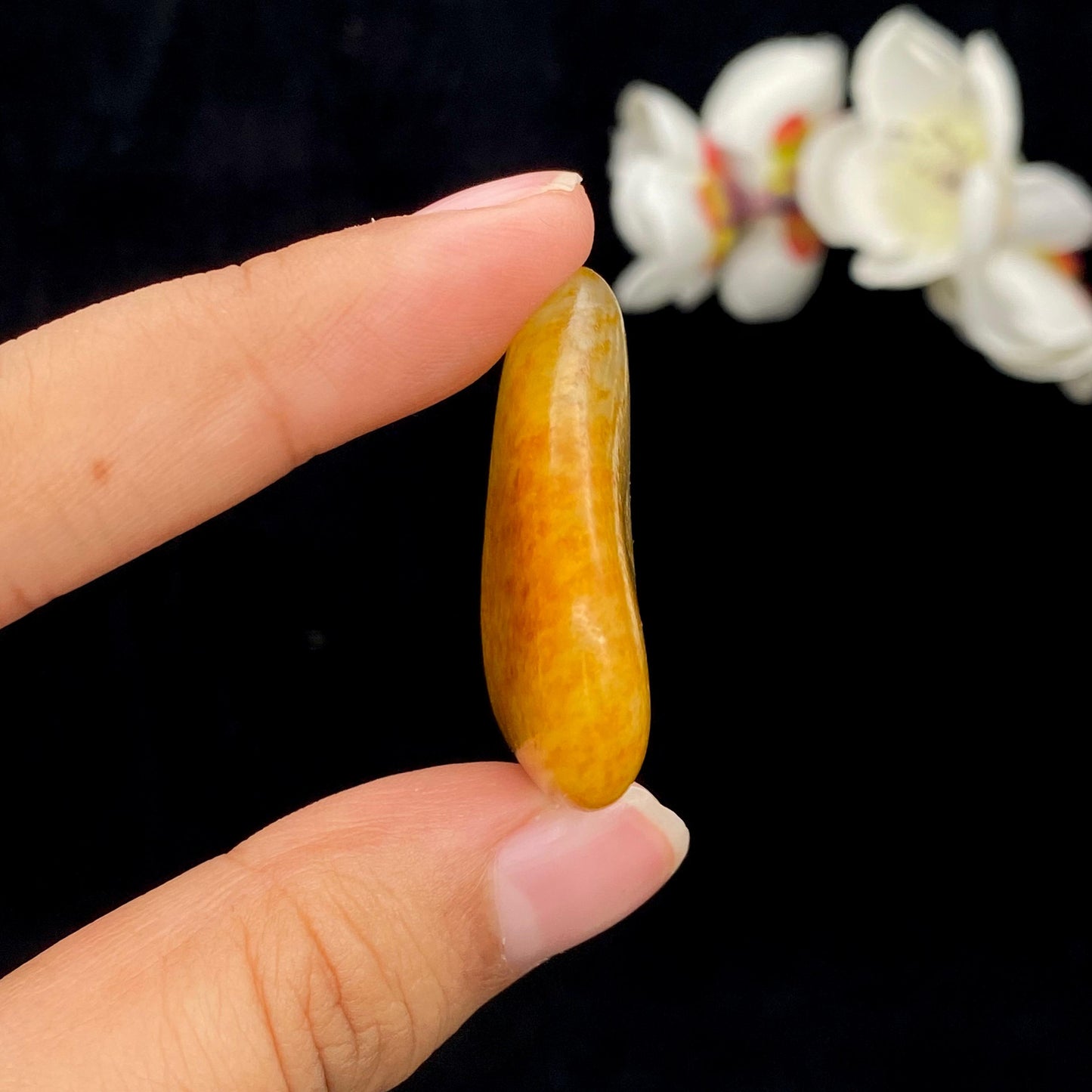 和田玉洒金皮籽料挂件(17.7g)