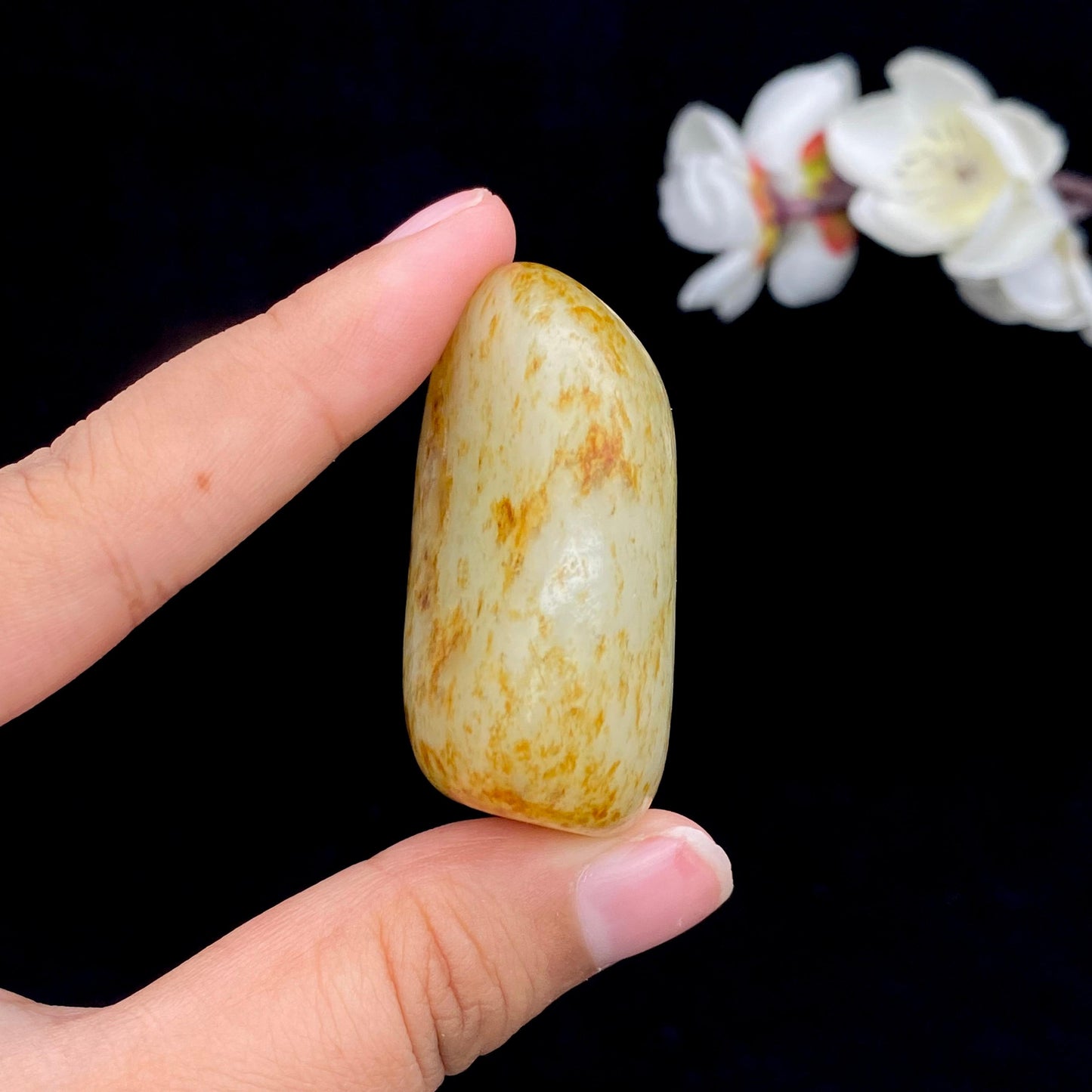 和田玉洒金皮籽料男士挂件(60g)