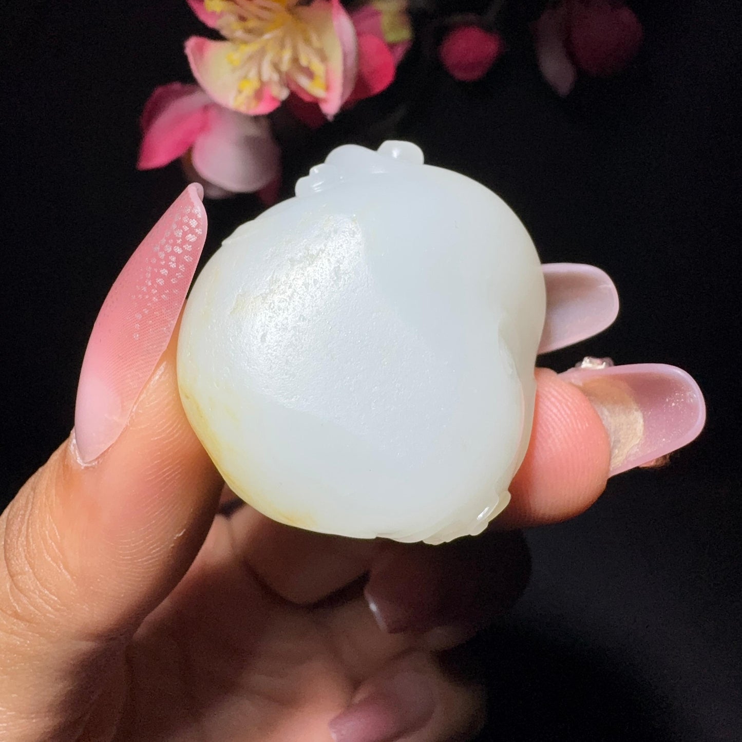 和田玉籽料挂件佛(28.8g)