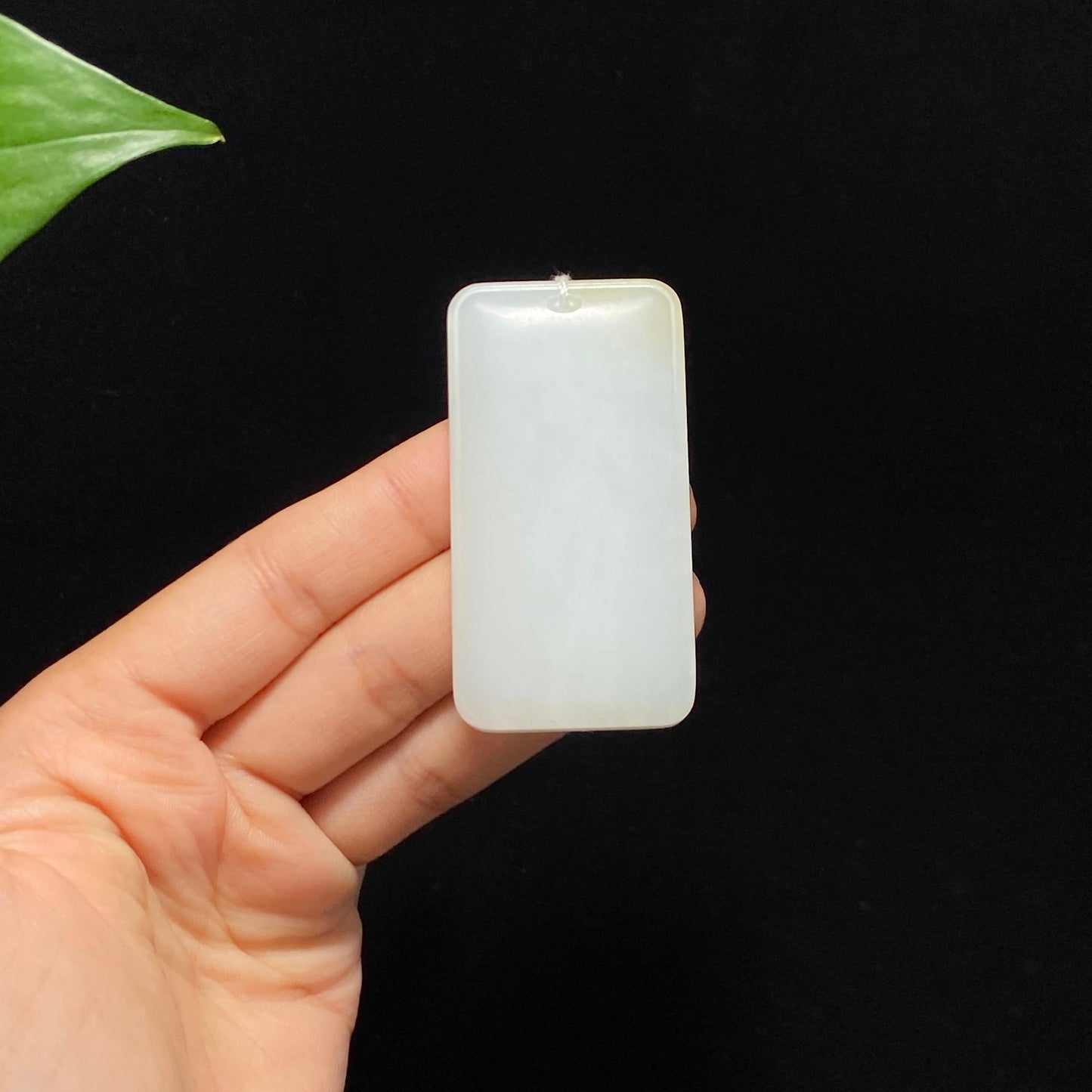 新疆精品且末糖白玉平安无事牌(53.3g)