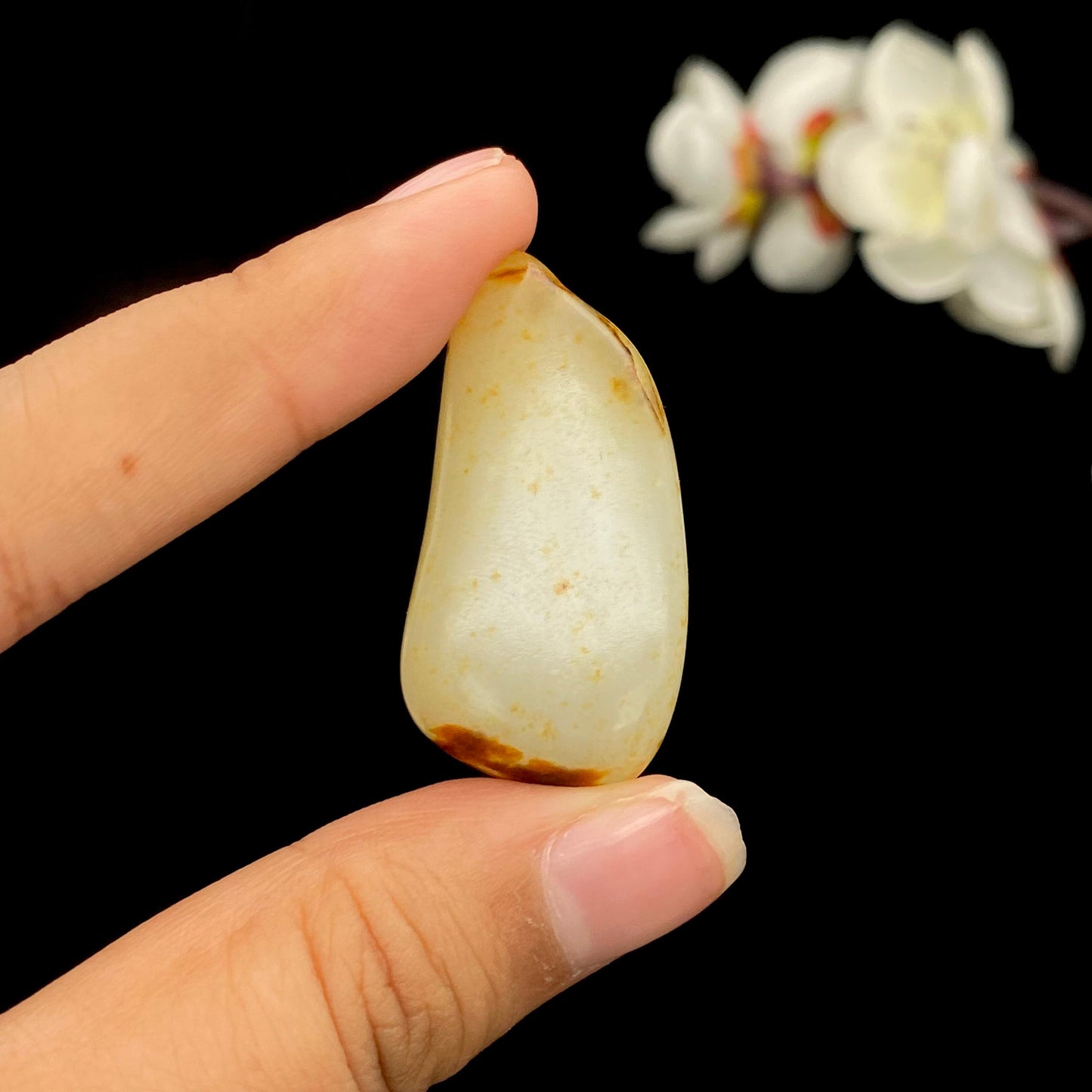 和田玉洒金皮籽料吊坠籽(15g)