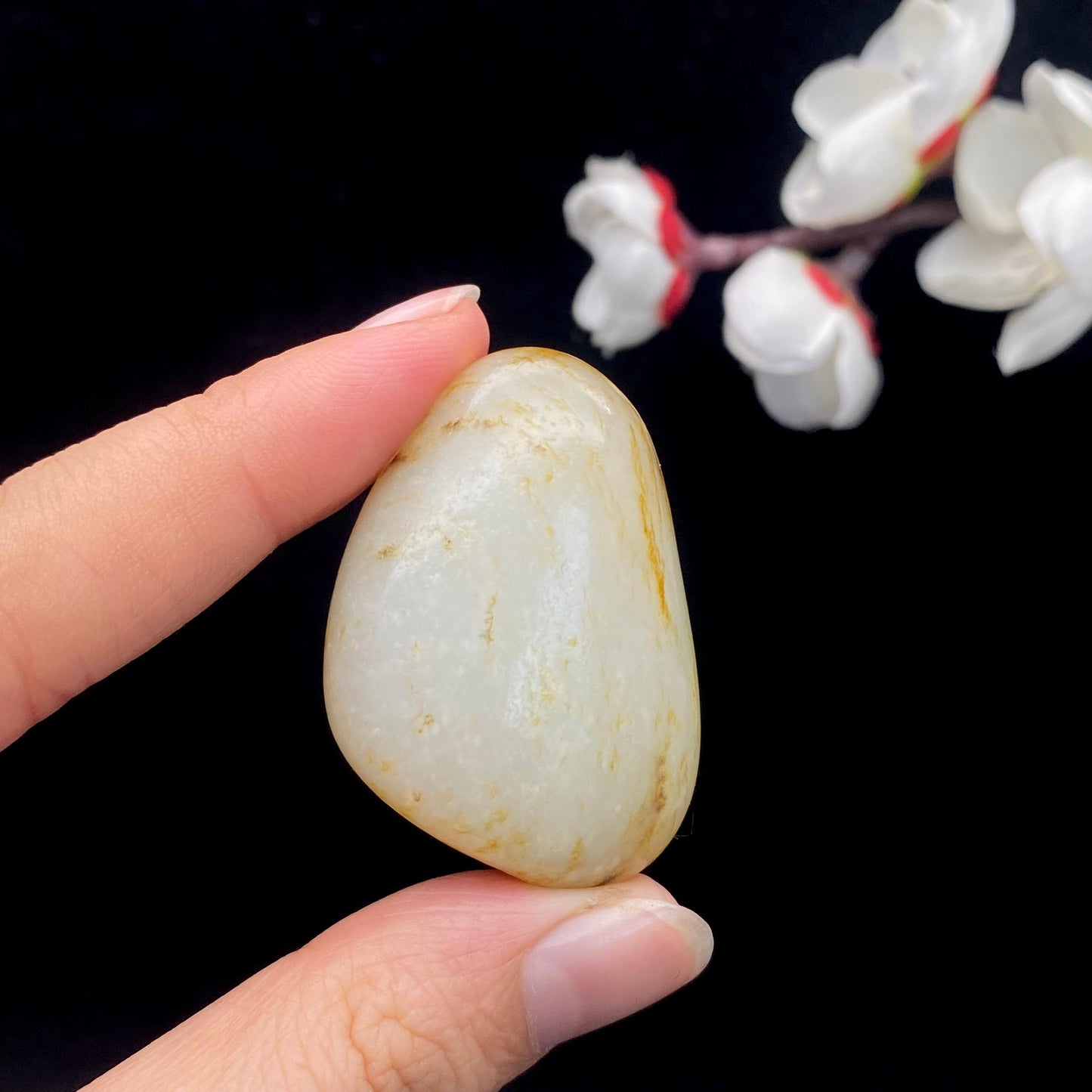 和田玉洒金皮籽料原石(29g)