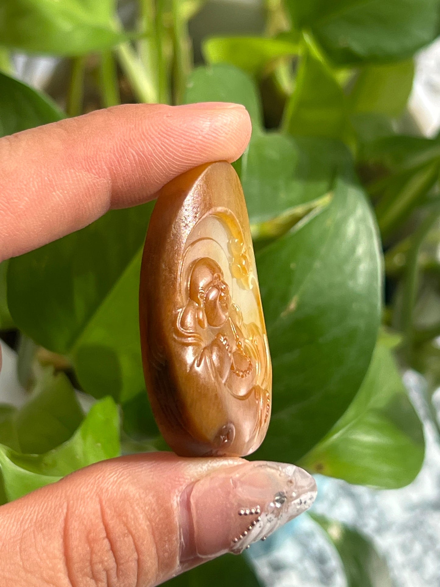 和田籽料弥勒佛(27.1g)