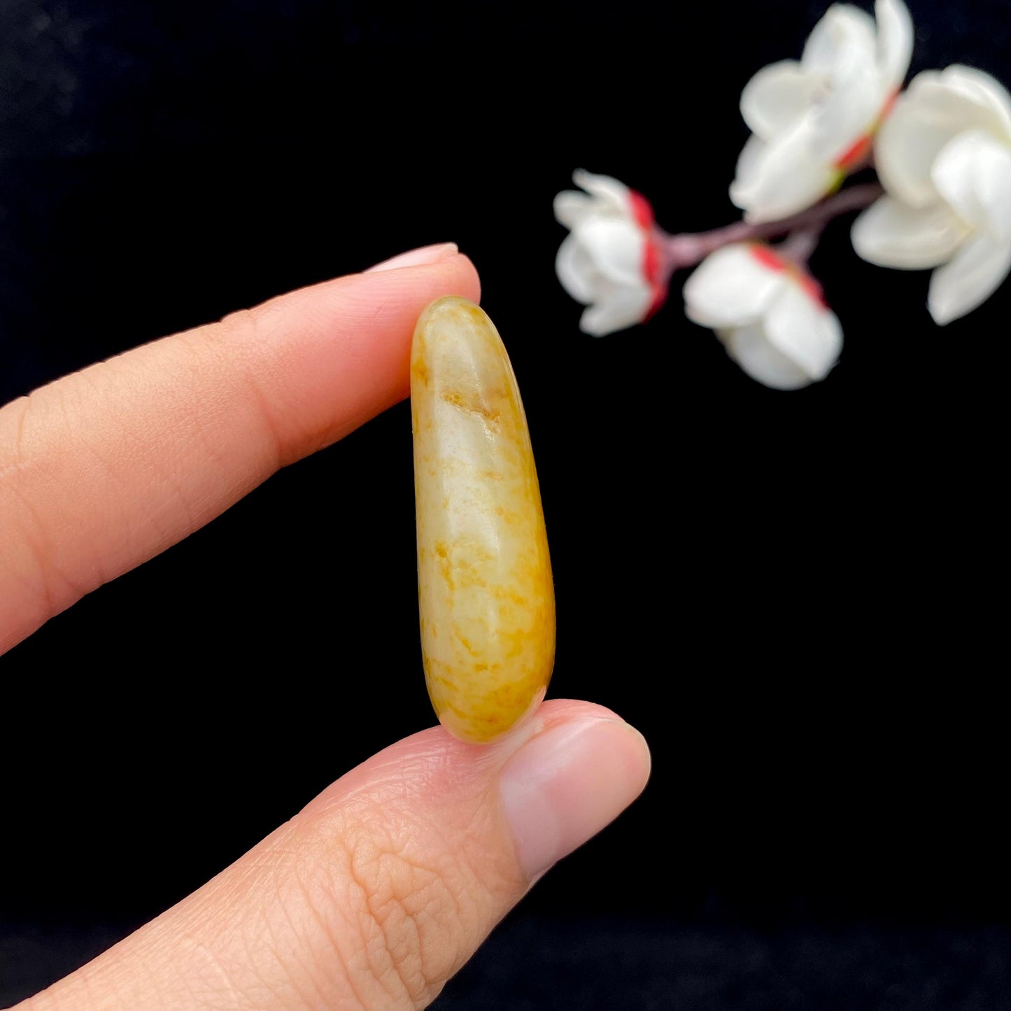 和田玉洒金皮籽料原石(17.6g)