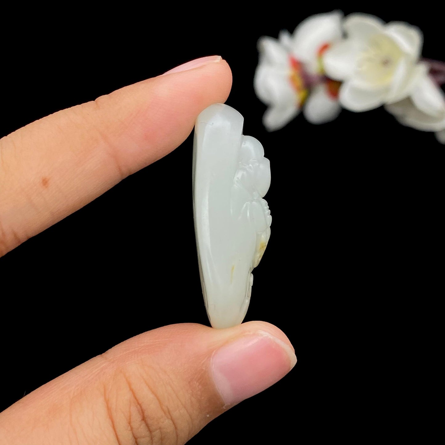 和田玉籽料【佛公】(14.3g)