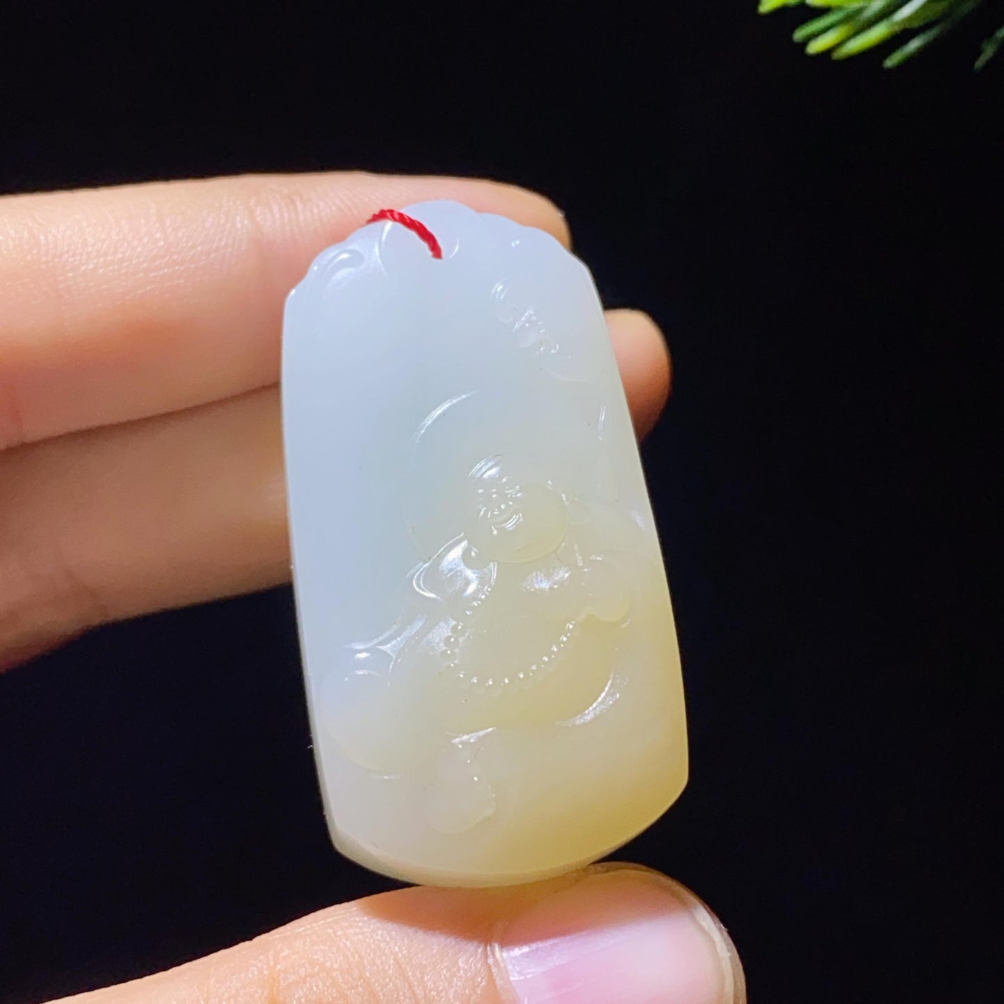 和田玉糖白佛公(25.0g)