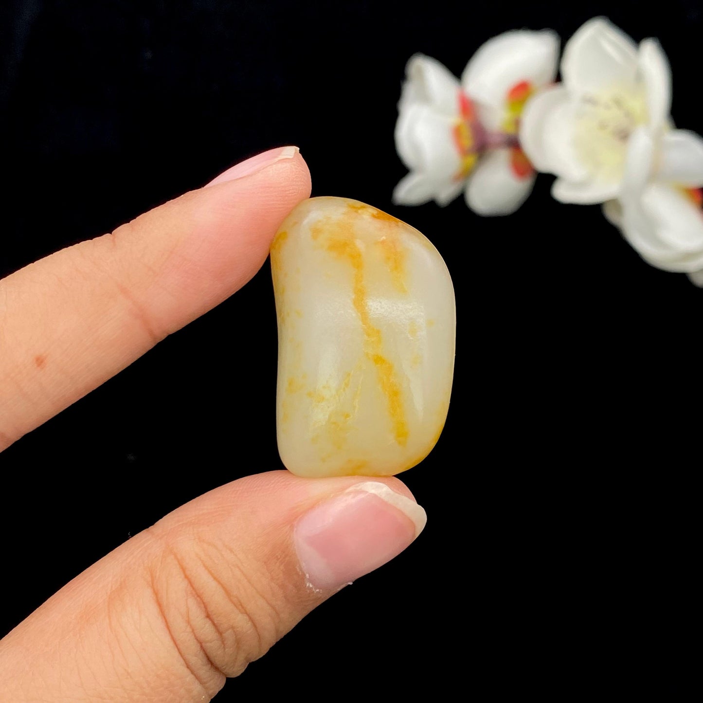 和田玉洒金皮籽料吊坠籽(14.4g)