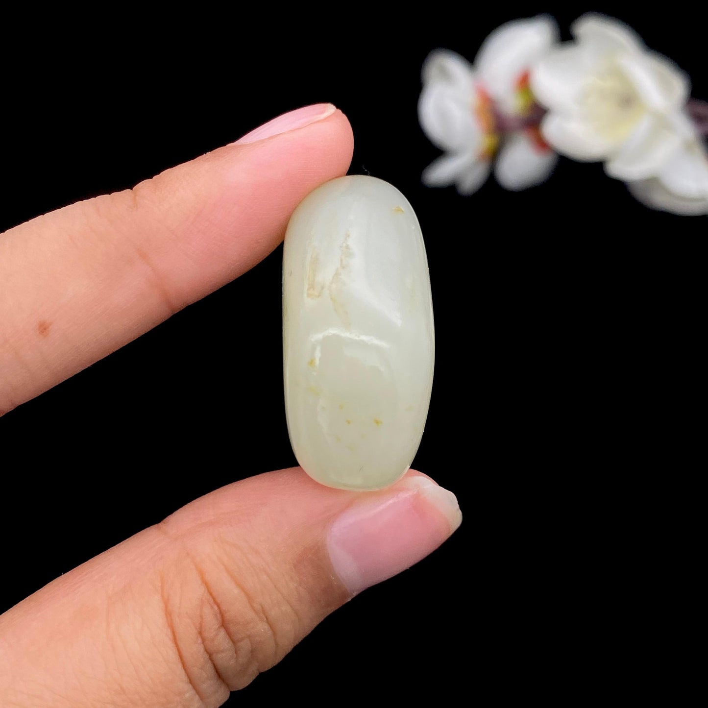 和田玉-白玉籽料原石(19.7g)