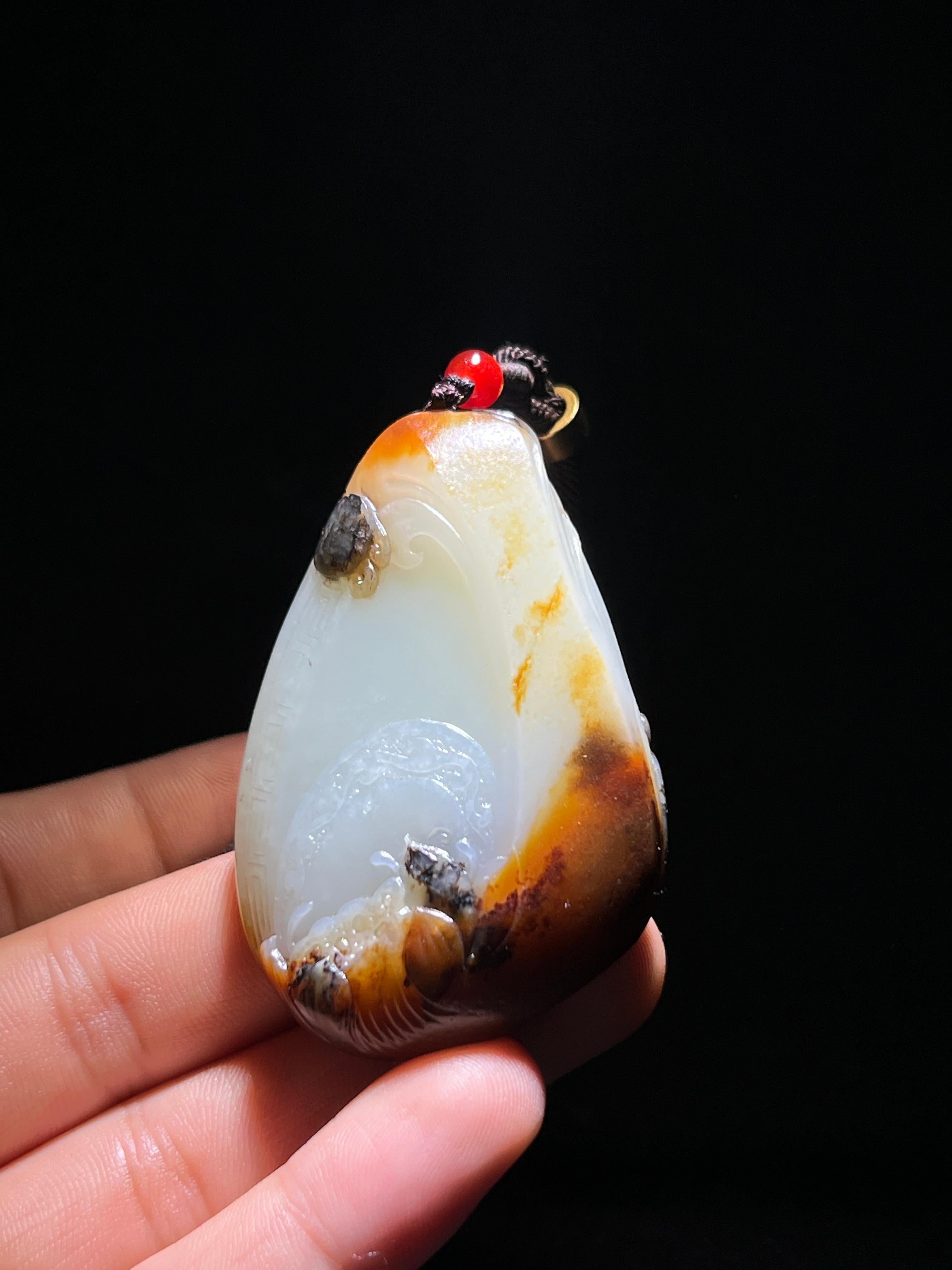 和田玉籽料观音（56.5g）