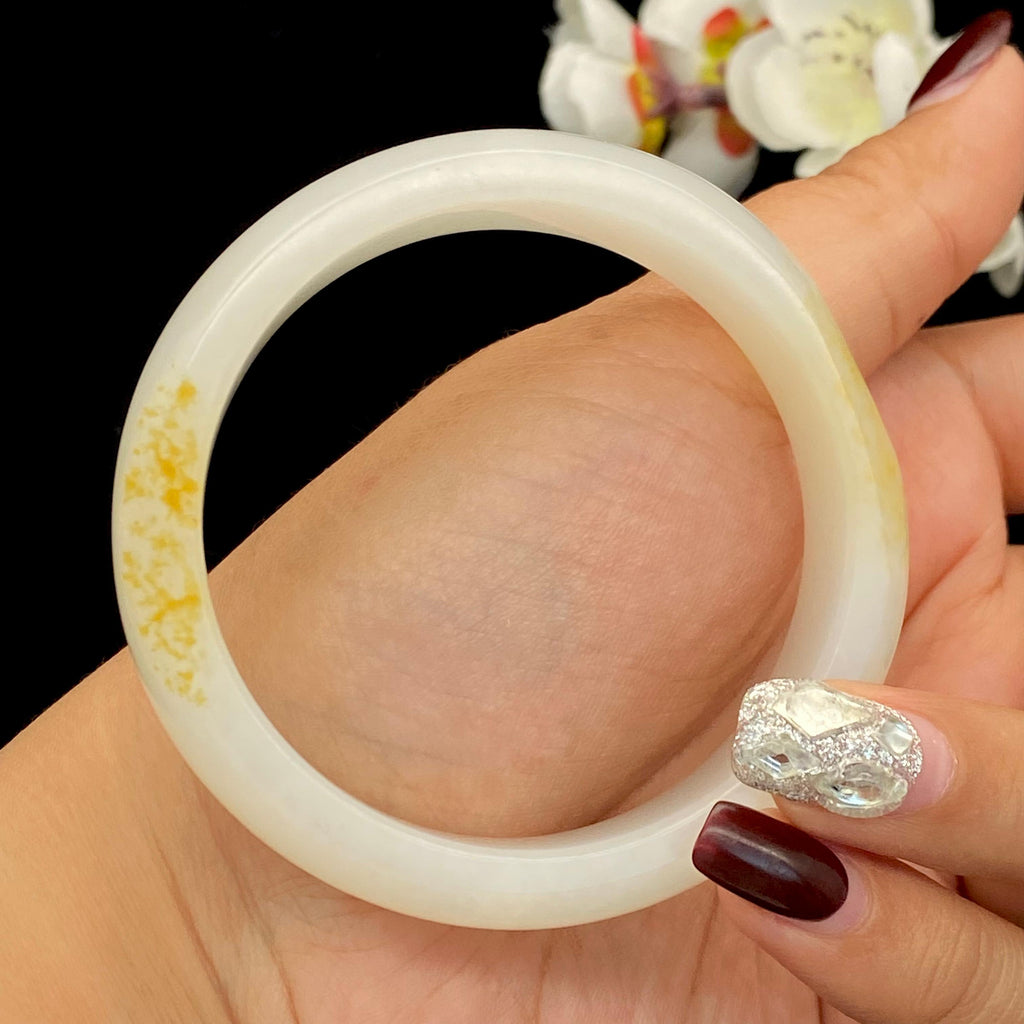 和田玉白玉籽料【手镯】（64g）