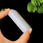 和田玉糖白无事牌（50.6g）
