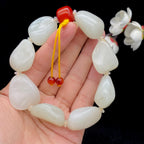 和田玉白玉籽料【精品手串】（86.3g）