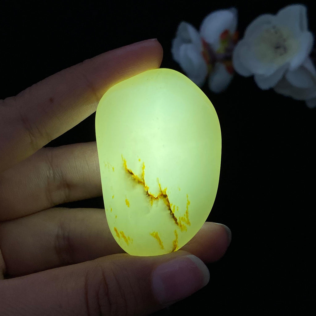 和田玉洒金皮籽料挂件（41.2g）