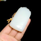 和田山料白玉无事牌（99.3g）
