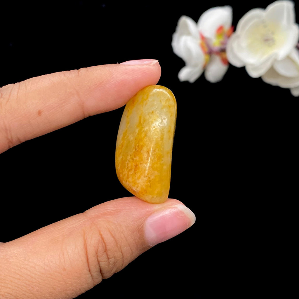 和田玉洒金皮籽料挂件（17.4g）