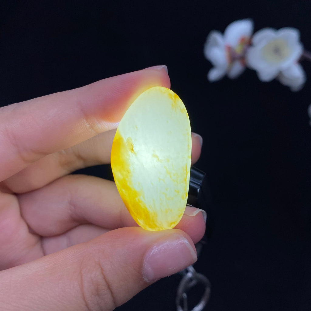 和田玉聚黄皮籽料（12.5g）