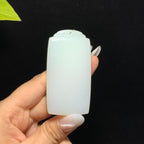 和田山料白玉无事牌挂件（56.4g）