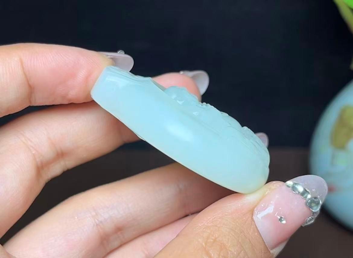 和田羊脂玉佛公（43.3g）