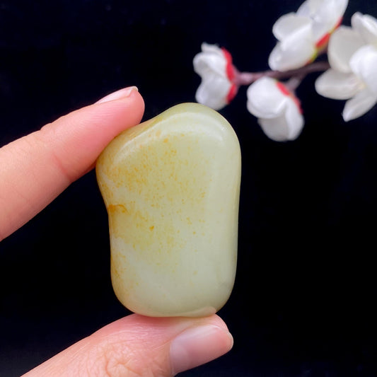 和田玉洒金皮籽料原石（40g）