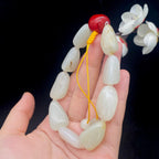 和田玉洒金皮籽料【精品手串】（55g）
